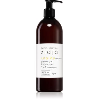 Ziaja Baltic Home Spa Vitality gel de duș pentru față, corp și păr - imagine 2